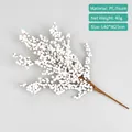 Artificial white berry branch decorative Christmas stem for home winter floral arrangement - White Berry Spray (Single Branch) / White