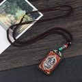 Ebony Ganesha Red Nepal Rope Style
