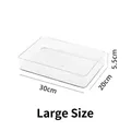 Grande organizzatore per cassetti cucina trasparente in acrilico 30x20x5,5cm - Grande (30x20x5.5cm)