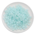 Light blue frosted acrylic star beads for DIY handmade jewelry and beaded crafts - Frosted Sky Blue Star