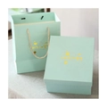 Confezione regalo verde con borsa