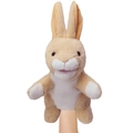 Simpatico giocattolo marionetta a mano con coniglio in peluche per bambini, morbida bambola. - Coniglio / 25cm