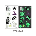Tatouage Lumineux d'Halloween (WS-222) / 105*60mm
