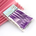 Set of 6 purple professional sectioning hair clips in original retail packaging - 6 Pcs Set / Purple