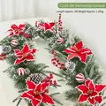 2m Christmas Flower Garland