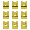 Golden butterfly cutout favor boxes with metallic finish for weddings and parties - Reflective Gold