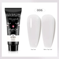 Milk White UV Acrylic Gel in glossy and matte finishes for professional nail extension - 15ml 06 Milk White