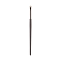 Professional eye makeup brush with black handle and white bristles on white background - Small Detail Brush (White Pony Hair)
