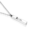 Detailed view of the silver Leo zodiac pendant with engraved constellation symbol - Silver Leo