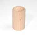 Cylindrical essential oil wood diffuser in light-colored natural wood grain finish - Beech 3*5 Round Diffuser