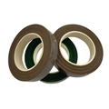 Three rolls of floral tape in dark green and brown colors for DIY craft flower making - 2 Rolls / Coffee/Green Tape