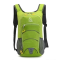 Fluorescent green outdoor backpack with honeycomb tear-resistant fabric and reflective strip - 20-35L / Light Green