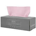 Pink microfiber dishcloth in a 30-piece dispenser box with 28x28cm size sheets - 30 Sheets (28*28cm) / Pink Box