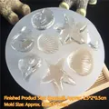 Starfish and seashell silicone resin mold for DIY ocean theme phone case accessories - No.7 Mirror Surface