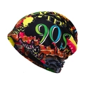 Χειμερινός σκούφος με γκράφιτι σχέδιο 90s street style για άνδρες και γυναίκες - 90S Ρετρό Εκτύπωση Γκράφιτι / M (56-58cm)