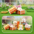 Cute panda blind box figures with dessert themes and miniature dollhouse accessories - -56 Bear Dessert Box 4 / Full Box Set