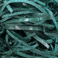 Dark green glitter shredded paper raffia filler for gift box packaging decoration - 30g/Pack / PT10 Dark Green Glitter