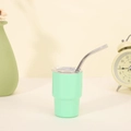 Apple Green (3oz/Double-walled/With Straw)