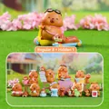 Collectible Capybara blind box figurines featuring various cute lifestyle hobby poses - Capybara & Puppy - Whole Box 8pcs