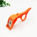 Sbucciatore ad anello arancione in plastica per agrumi con lama in metallo - Tipo Mini - Arancione
