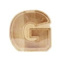 Creative letter G wooden money box with transparent acrylic cover for home decoration - Letter G