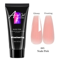 30ml Nude Pink nail extension gel for UV/LED curing in glossy and matte finishes - Nude Pink (30ml)