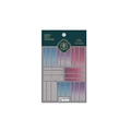 3D embossed nail sticker TS-1049 featuring colorful gradient sweater knit texture - TS-1049 Gradient Sweater Pattern