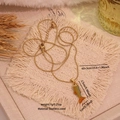 Vintage gouden roestvrijstalen koi vis hanger ketting met lange verstelbare ketting - Gouden Kleine Vis Stijl (1#)