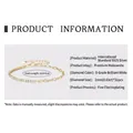 S925 sterling silver tennis bracelet with 2mm D color moissanite stones and extension chain - Gold Tennis Chain