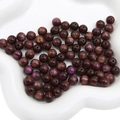 8mm-12mm deep purple resin beads with gold sand shimmer for DIY jewelry making - 8mm / Dark Purple (20pcs/pack)