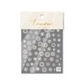 Japanese style ultra-thin 5D nail art stickers with ice crystal snowflake patterns - Ice Crystal Snowflake (to1038)