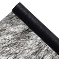 Black 23g Korean milk cotton floral wrapping paper roll with fiber texture finish - 23g Korean Milk Cotton (58cm*10 Yards) / Mystic Black