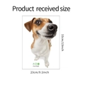 Cartoon Jack Russell Terrier wall sticker, cute dog decal for home decor, 23x33cm size - Jack Russell Terrier-FX-F222