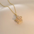 X1310 Rosa Drehbare Halskette