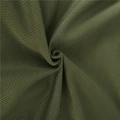 Macro shot of army green quick-dry mesh fabric showing breathable honeycomb texture - Army Green (Detail 3)