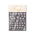 Macro de stickers pour ongles à fleurs de cerisier 3D avec motifs de pétales roses - Style Cerisier en Fleurs Mauve (to1603)