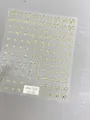 Self-adhesive gold bow nail art stickers with elegant line designs, model 093-03 - Aha-9303 Gold Bows