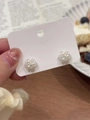 Artificial Pearl Cluster Studs
