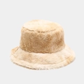 Chapeau bob en peluche tie-dye kaki clair pour la chaleur de l'automne et de l'hiver - M(56-58cm) / Tie-Dye Kaki Beige