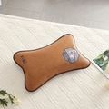 Orchid-patterned Rattan Pillow (55*35cm) / Pillowcase Only Pillow Insert Not Included