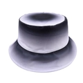 Cappello da pescatore unisex con sfumatura bianca e nera e protezione solare - Taglia unica / Nero Sfumato