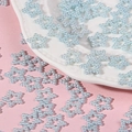 Light blue faux ABS pearl star-shaped beads for DIY hair accessories and phone cases - Light Blue