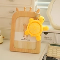 Cute yellow plush turtle keychain with metal ring accessory for bags and backpacks - Yellow Style (Style 11) / 10cm
