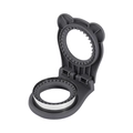 Grey bear-shaped sandwich cutter and sealer tool made of durable plastic and metal - Nordic Grey