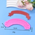 Moule en silicone Happy Birthday pour gâteaux avec détails de taille et de poids - Style Bannière Joyeux Anniversaire (10)