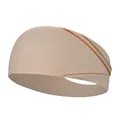 Banda elástica beige para el pelo ideal para yoga y entrenamiento de fitness - Color Piel