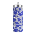 570ml (20oz) Cow Pattern Dark Blue