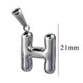 Letter H / Steel