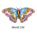 New Large Blue Foil Butterfly (98x46cm)