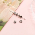 Six-Petal Flower Spacer Bead 5x5mm